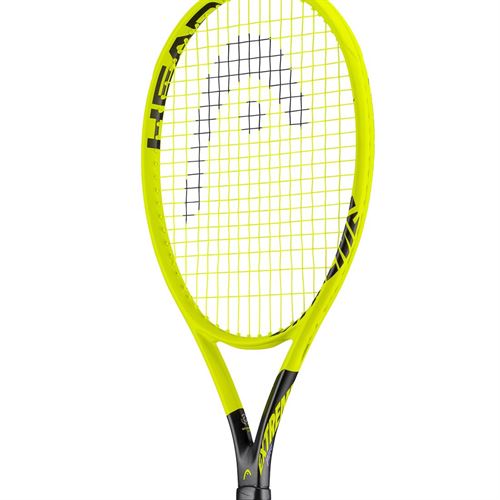 head yellow tennis racket