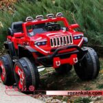 ماشین شارژی دو موتوره و دو نفره جیپ مدل jeep 5223 jeep 5223