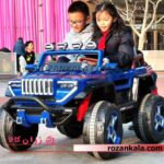 ماشین شارژی دو موتوره و دو نفره جیپ مدل jeep 5223 jeep 5223