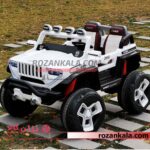 ماشین شارژی دو موتوره و دو نفره جیپ مدل jeep 5223 jeep 5223