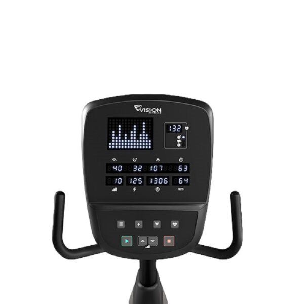 دوچرخه ثابت باشگاهی مبله ویژن مدل R60-04 3